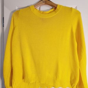 Yellow sweater